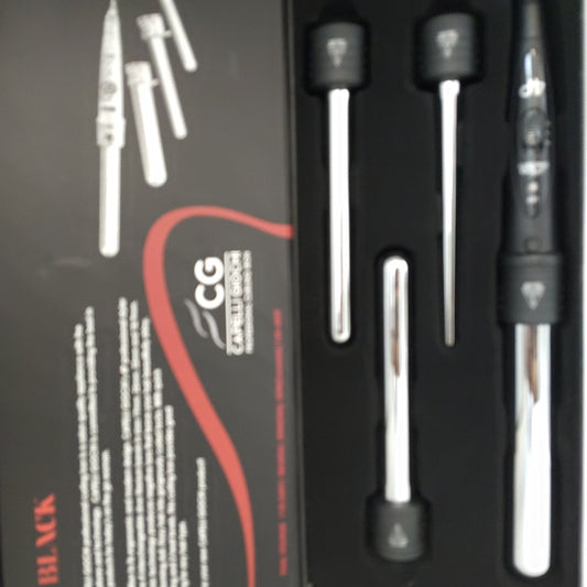 Capelli Giochi Professional Curling Iron 4P Black box