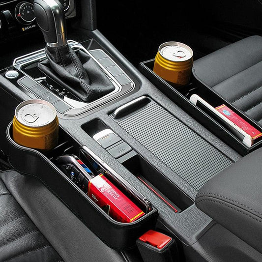Car Seat Organizer Car Seat Gap Organizer Universal Fit, Storage Pockets Adjust Storage Box Car Organizer Gap Slit Filler Holder For Wallet Phone Slit Pocket Auto Car Accessories Universal Fit Storage Pockets