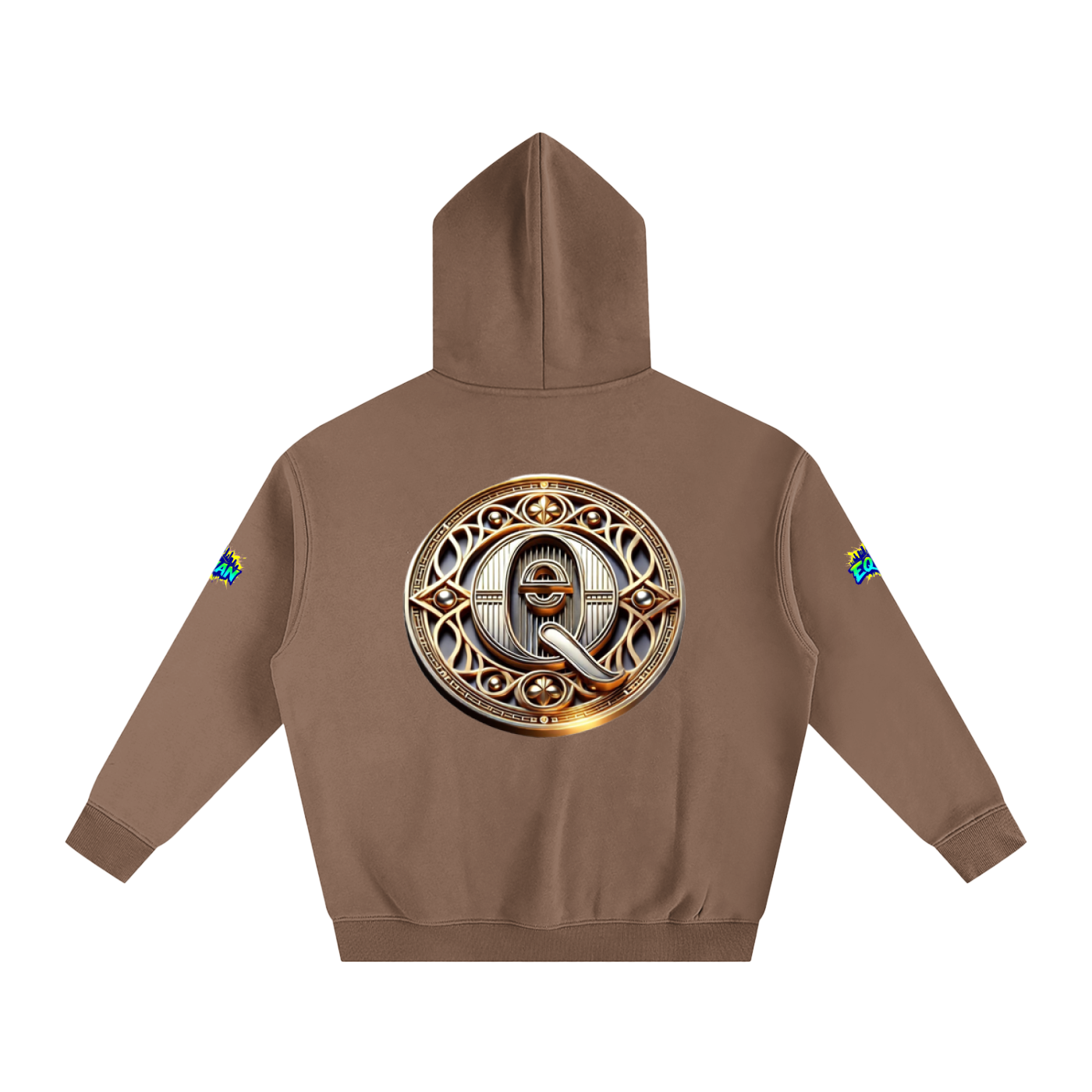QE Oversize Fleeced Hoodie