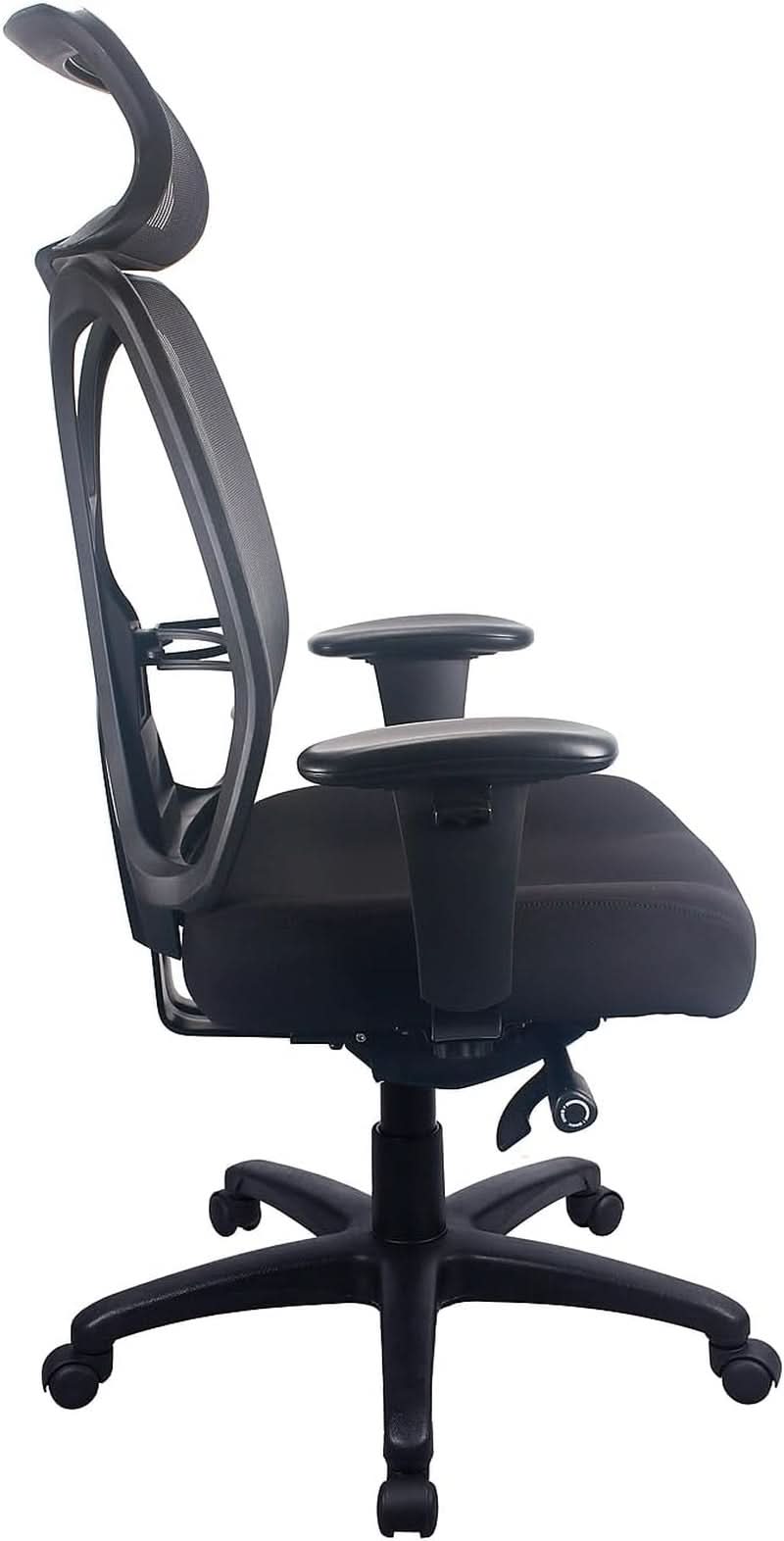 Raynor Black Ergonomic Desk Chair With Lumbar Support