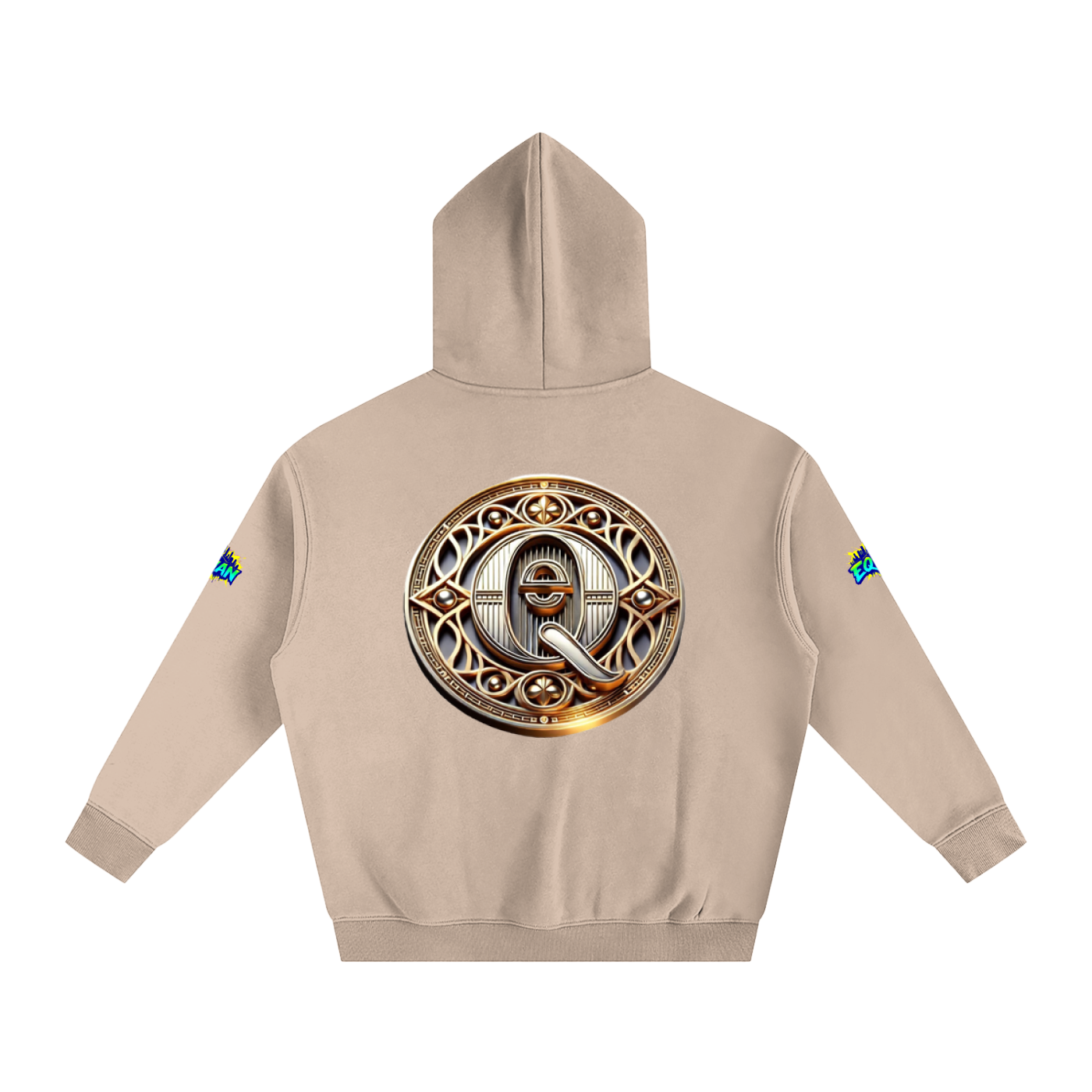 QE Oversize Fleeced Hoodie