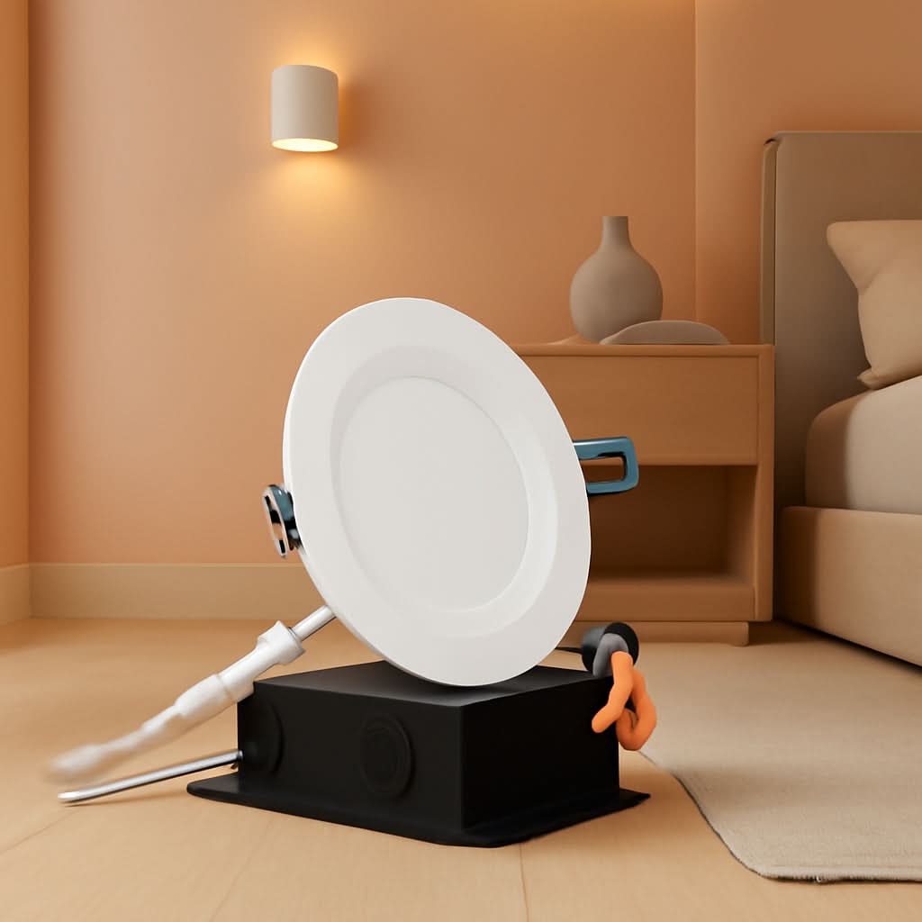 4 Inch Thin Dimmable LED Recessed Light 5000K Daylight
