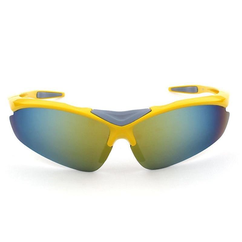 Classic Sports Bike Shape Glasses With Outdoor Windshield Bicycle Glasses New Stylish Cycling Sunglasses With Windproof New Light & Multicolor Sunglasses For Men & Women