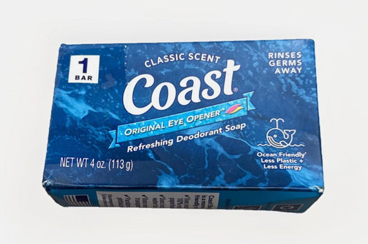 Coast Refreshing Deodorant Soap 4 oz Bars