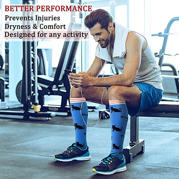 Compression Socks Athletic Best Graduated Breathable Socks