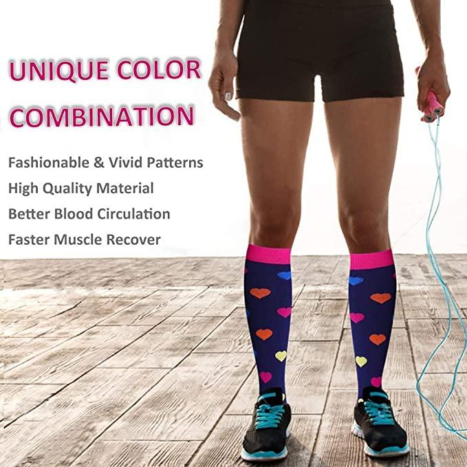 Compression Socks Athletic Best Graduated Breathable Socks