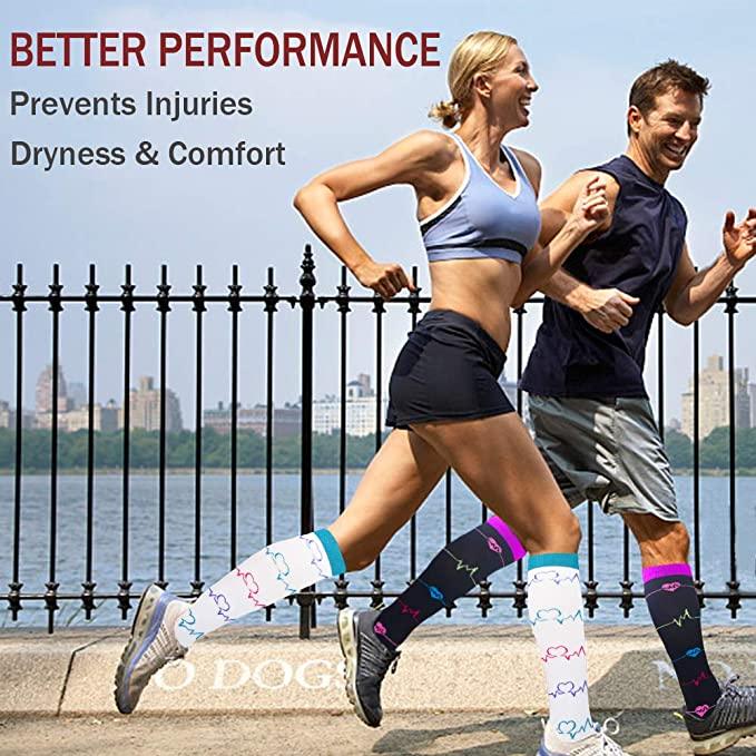 Compression Socks Athletic Best Graduated Breathable Socks