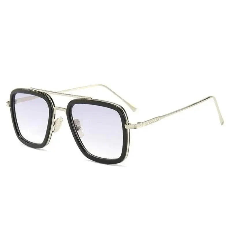 Cool Glasses Modern  Elegant Cosplay Vintage Retro  Sunglasses Vintage Aviator Square Sunglasses for Men Gold Frame Retro  Classic Sunglasses