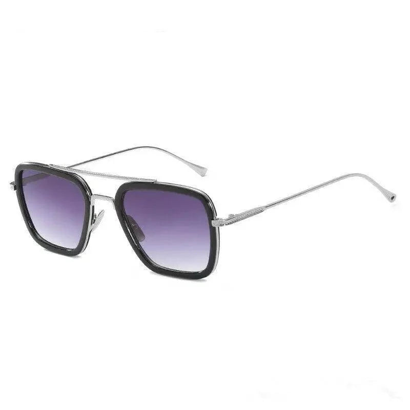 Cool Glasses Modern  Elegant Cosplay Vintage Retro  Sunglasses Vintage Aviator Square Sunglasses for Men Gold Frame Retro  Classic Sunglasses