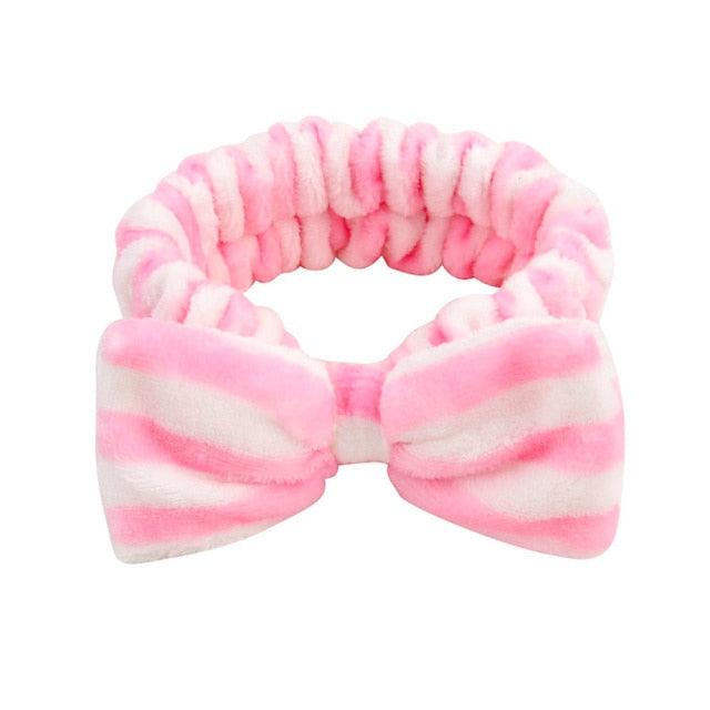 Coral Fleece Soft Headband Cross Top Knot Hairband Elastic Hair Band For Women Girls Wash Face Turban Headwear Gorgeous Hair Accessories For Women