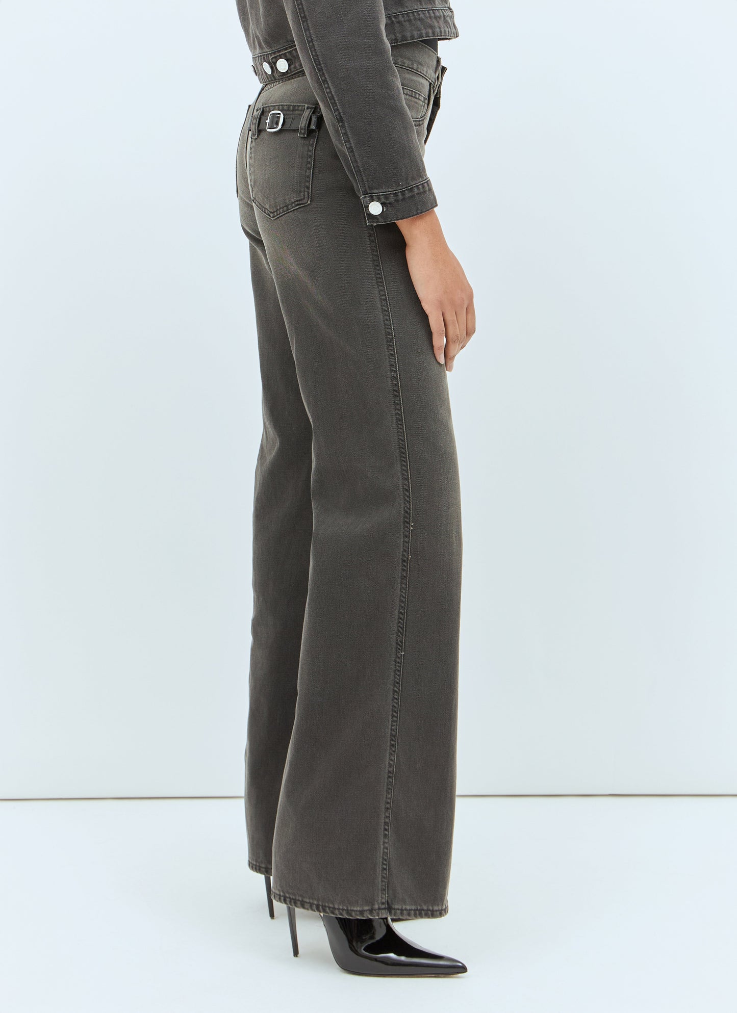 Coperni Women Wide Leg Jeans