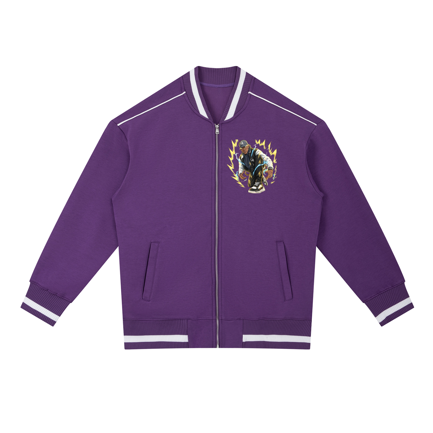 Equan Fury Zip Bomber Jacket