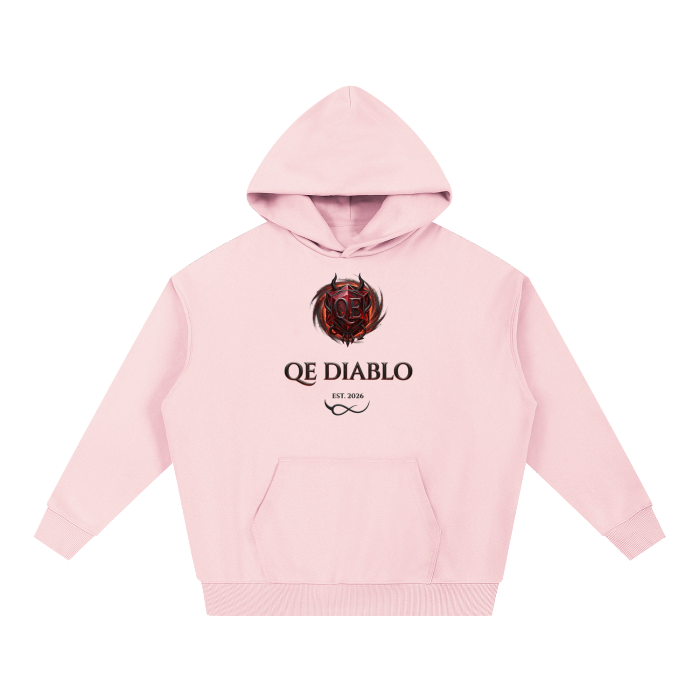 QE Diablo Essential Heavyweight Hoodie