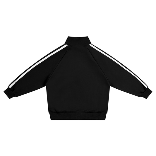 QE Kids’ Contrast Tape Coach Jacket