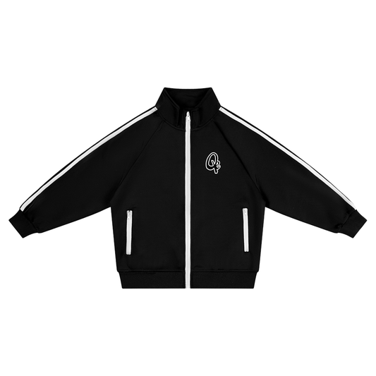 QE Kids’ Contrast Tape Coach Jacket
