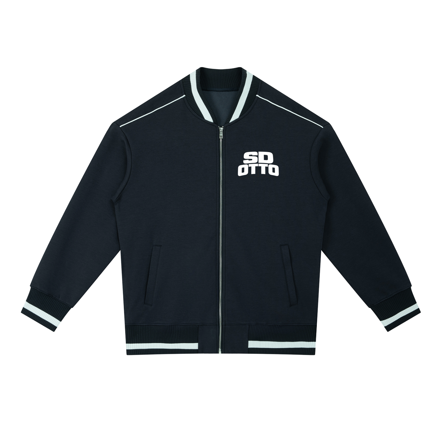 SD Otto Piping Zip Bomber Jacket