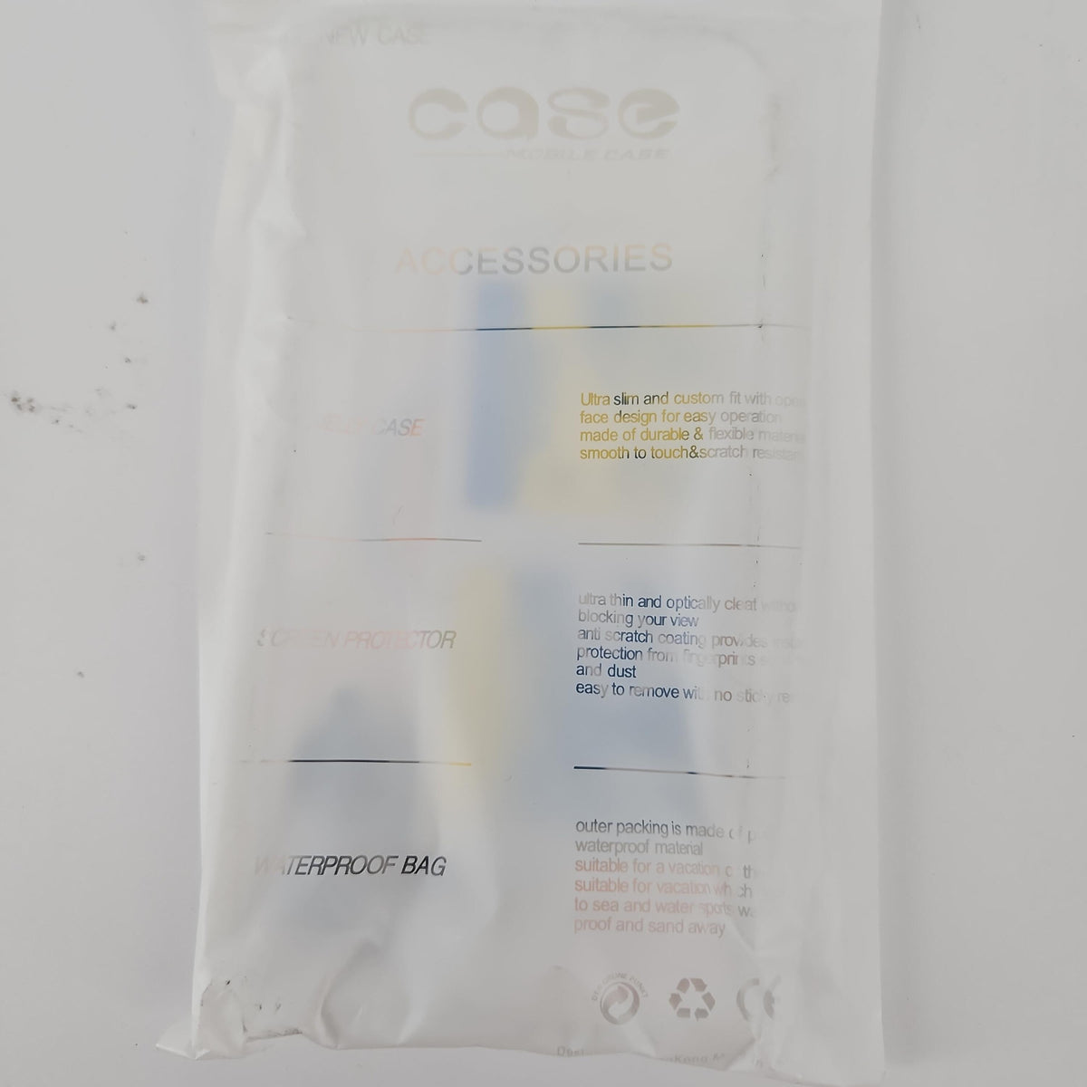Xoniery White Phone Case for 14PM, ZQ00027-(14PM)-B