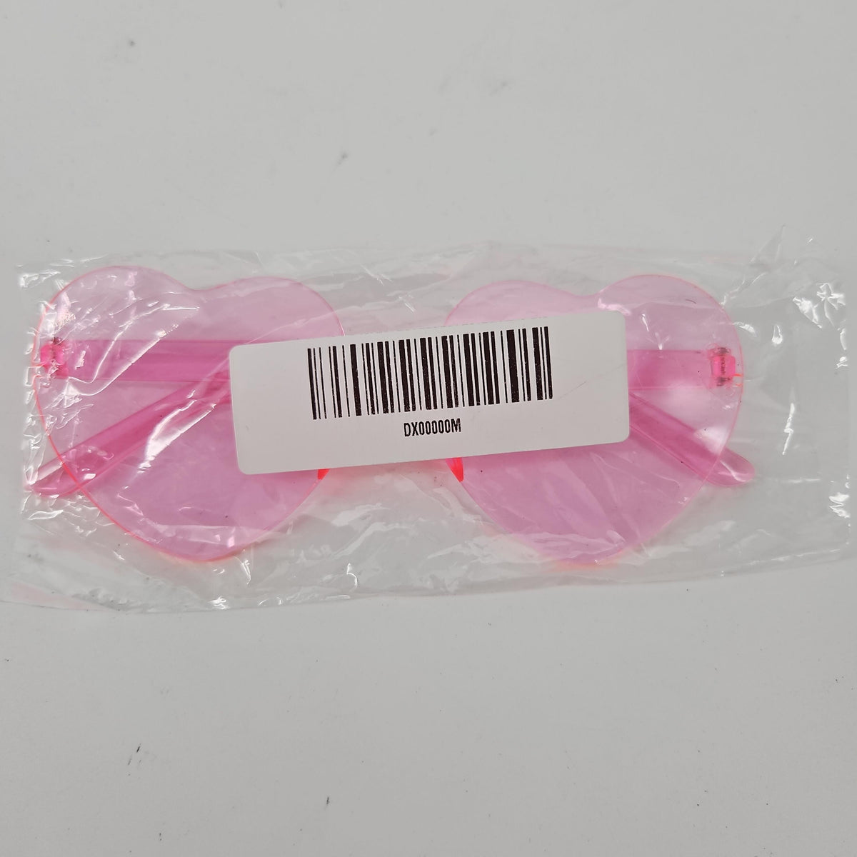 Pink Heart-Shaped Sunglasses