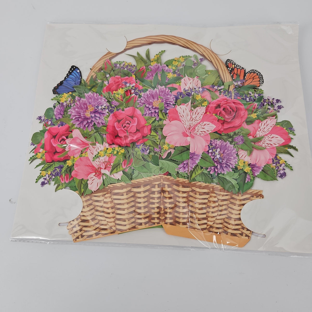 GIFTING GIGGLES 3D Pop-Up Flower Bouquet Card with Envelope