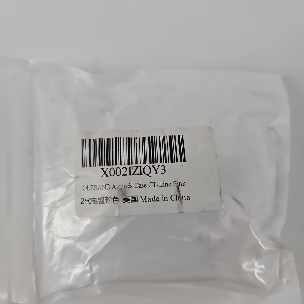 OLEBAND CT-Line Pink Case for 2nd Generation AirPods
