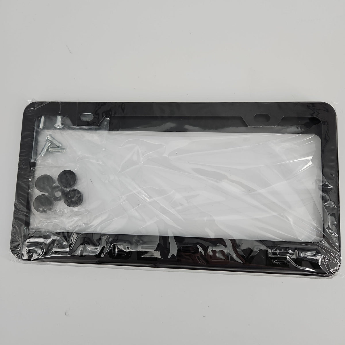 [Like New] 2-Piece Black License Plate Frame Set