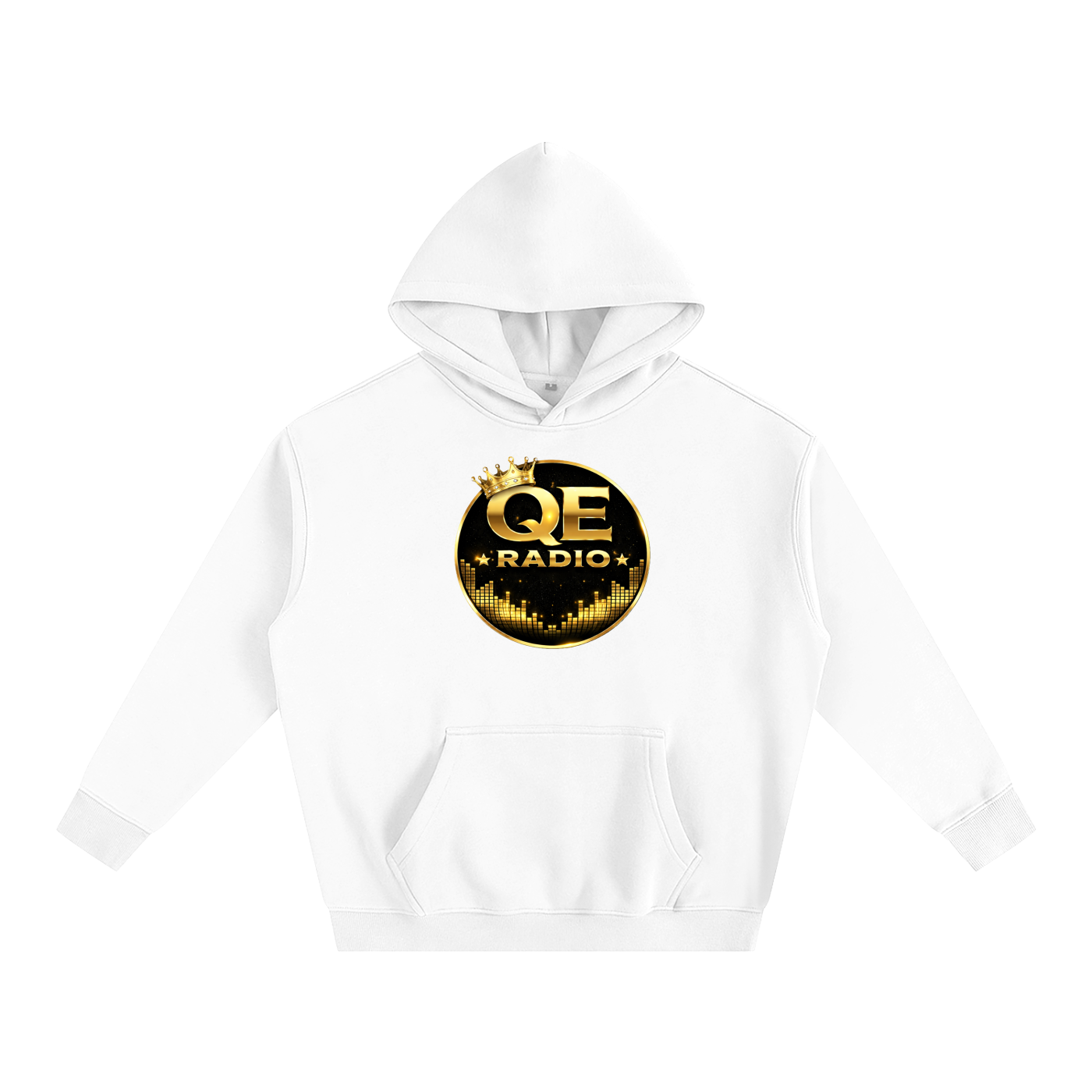 QE Radio Oversize Fleeced Hoodie