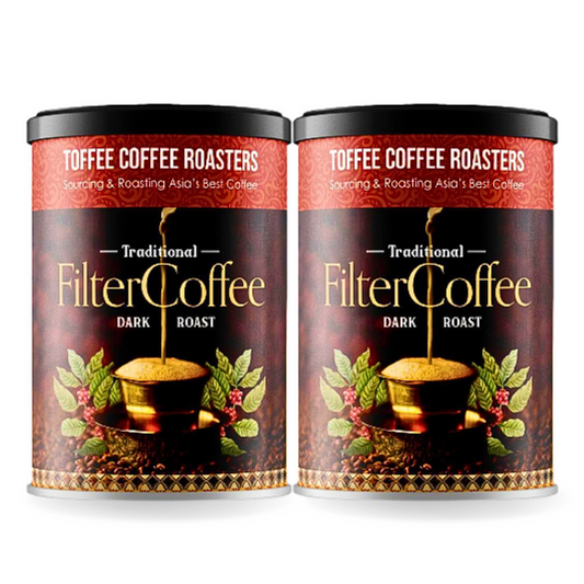 Toffee Coffee Roasters South Indian Traditional Filter Coffee - Dark Roast