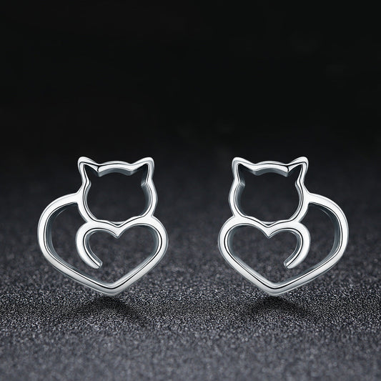 925 Sterling Silver Oxidized Earrings
