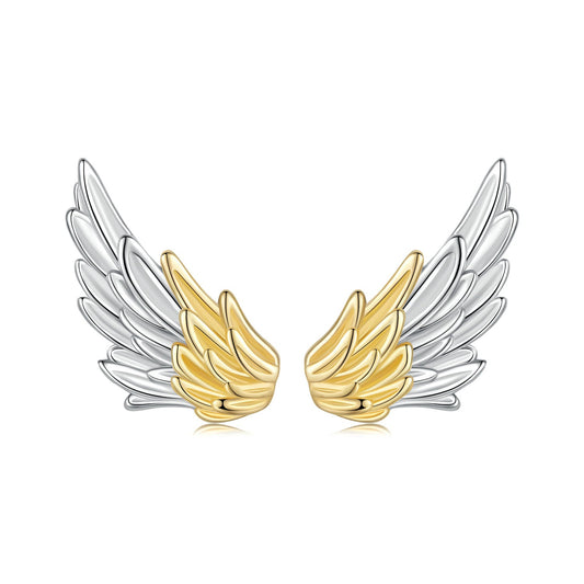 925 Sterling Silver Earrings with White Gold Plating for Women