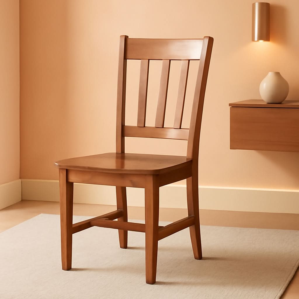 International Concepts San Remo Pecan Parawood Dining Chair