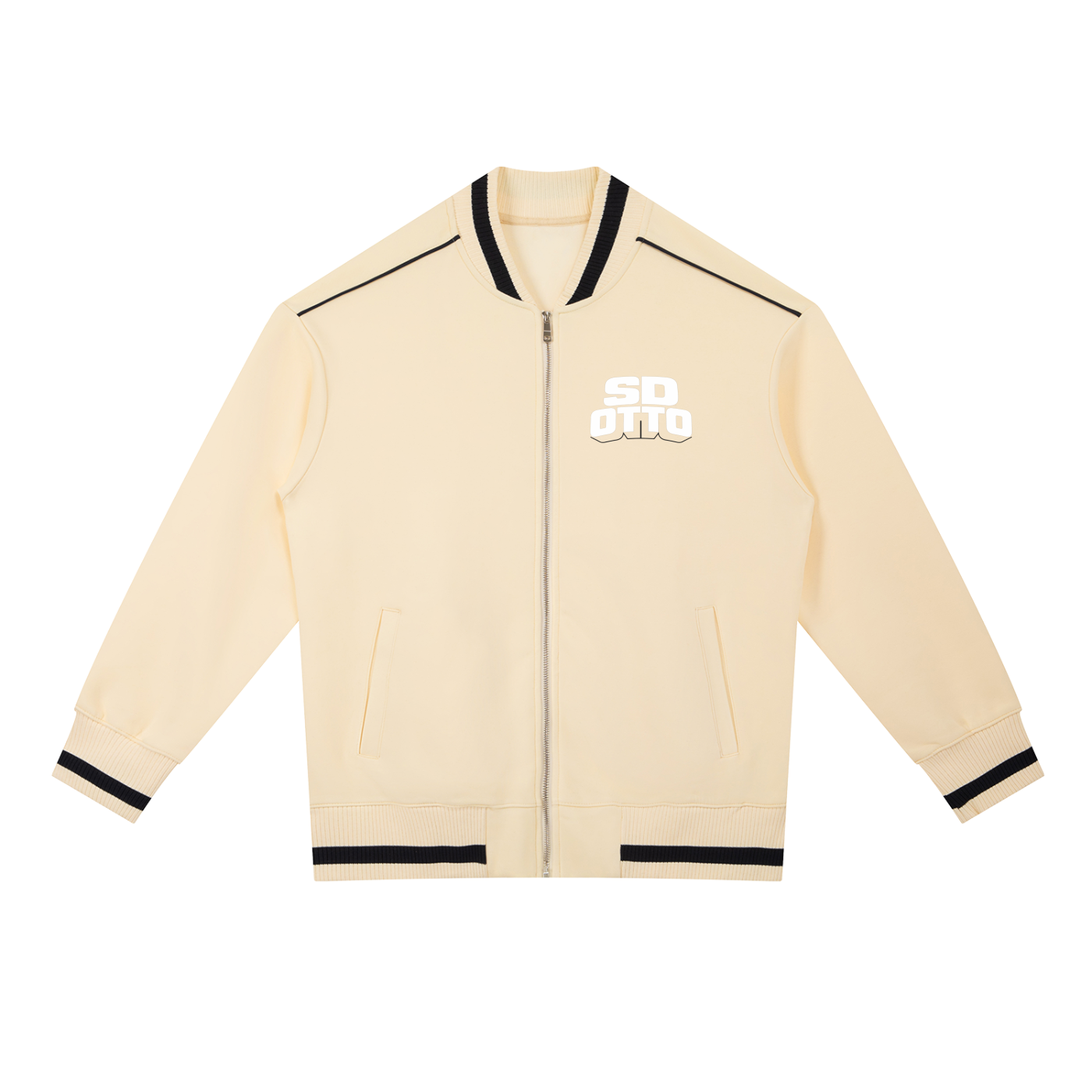 SD Otto Piping Zip Bomber Jacket