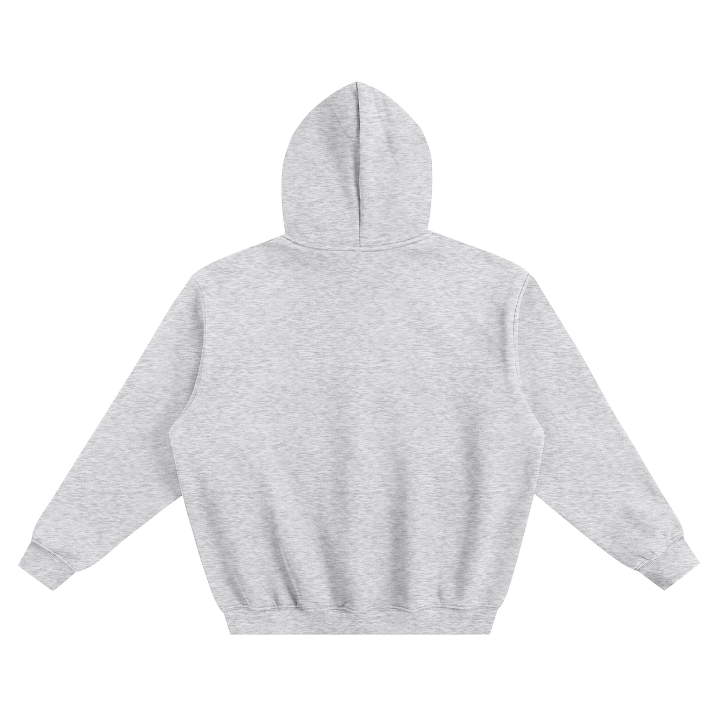 QE Quancheye World Fleeced Boxy Hoodie