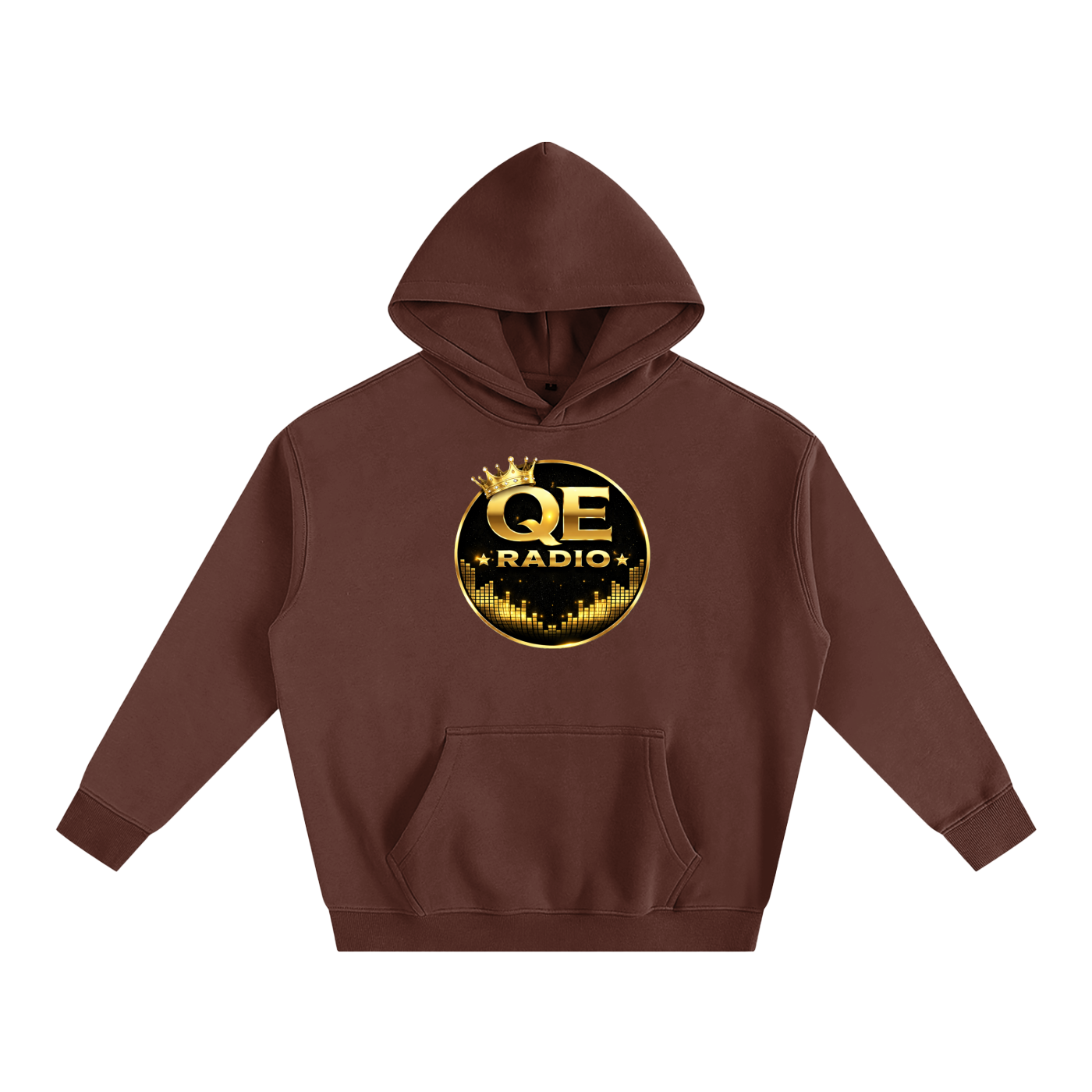QE Radio Oversize Fleeced Hoodie