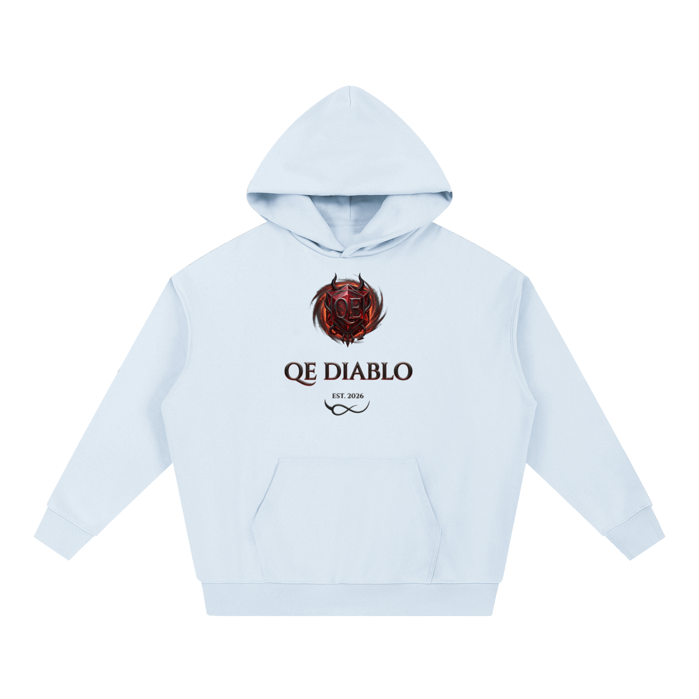 QE Diablo Essential Heavyweight Hoodie