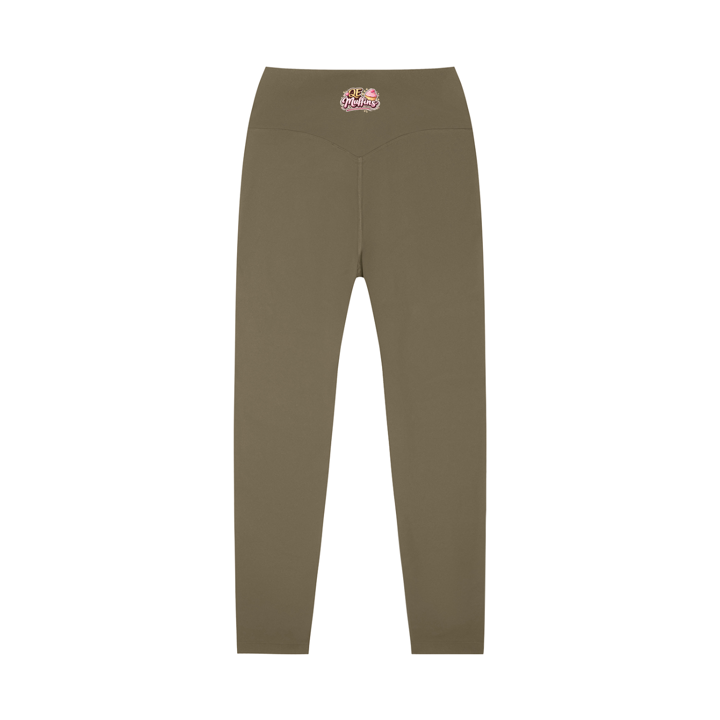 QE Muffins High-Waisted Yoga Leggings