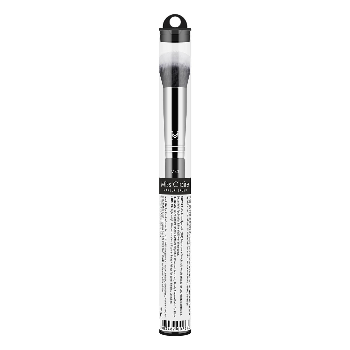 Miss Claire M43 - Buffing Brush - Chrome