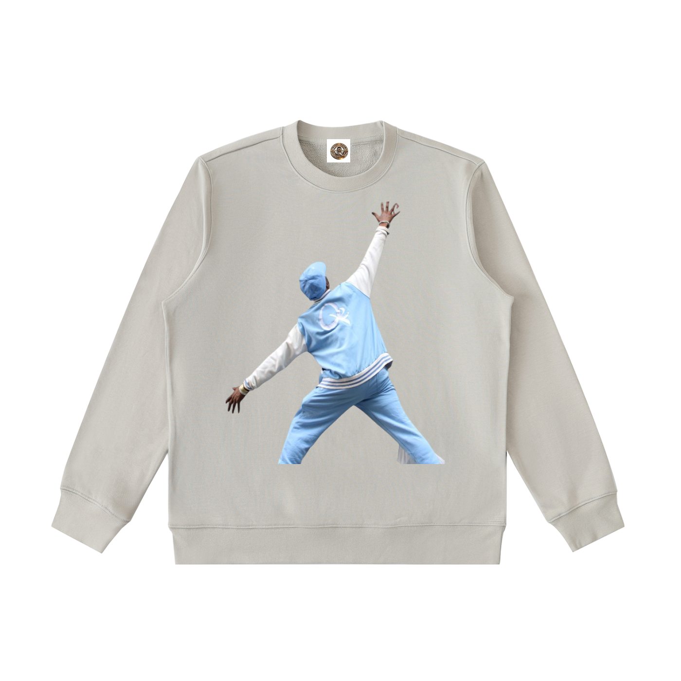 QE Reemo Essential Heavyweight Crewneck  Sweatshirt