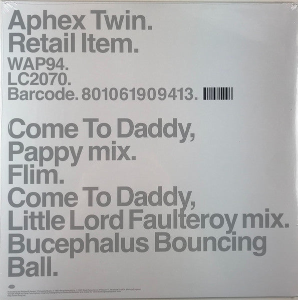 Come To Daddy | Mint (M) Mint (M)
