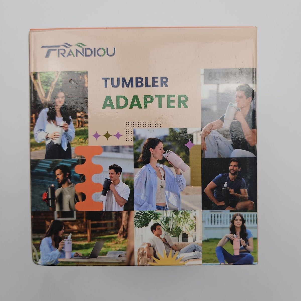 TRANDIOU Green Tumbler Adapter for Stanley 40oz & 64oz