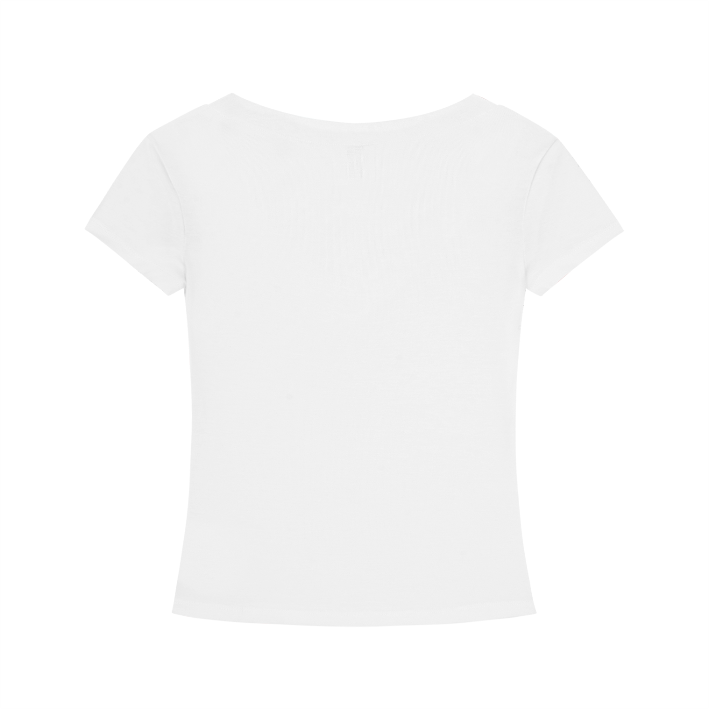 QE Muffins Tencel Slim Fit V-Neck T-Shirt