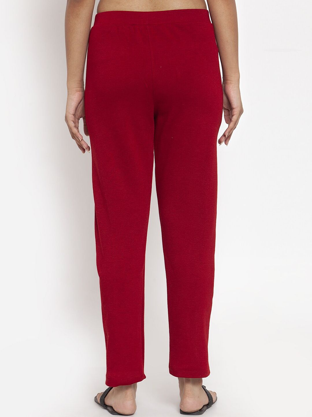 TAG 7 Women Acrylic Pack of 2 Solid Leggings