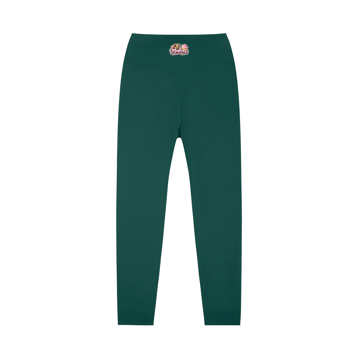 QE Muffins High-Waisted Yoga Leggings