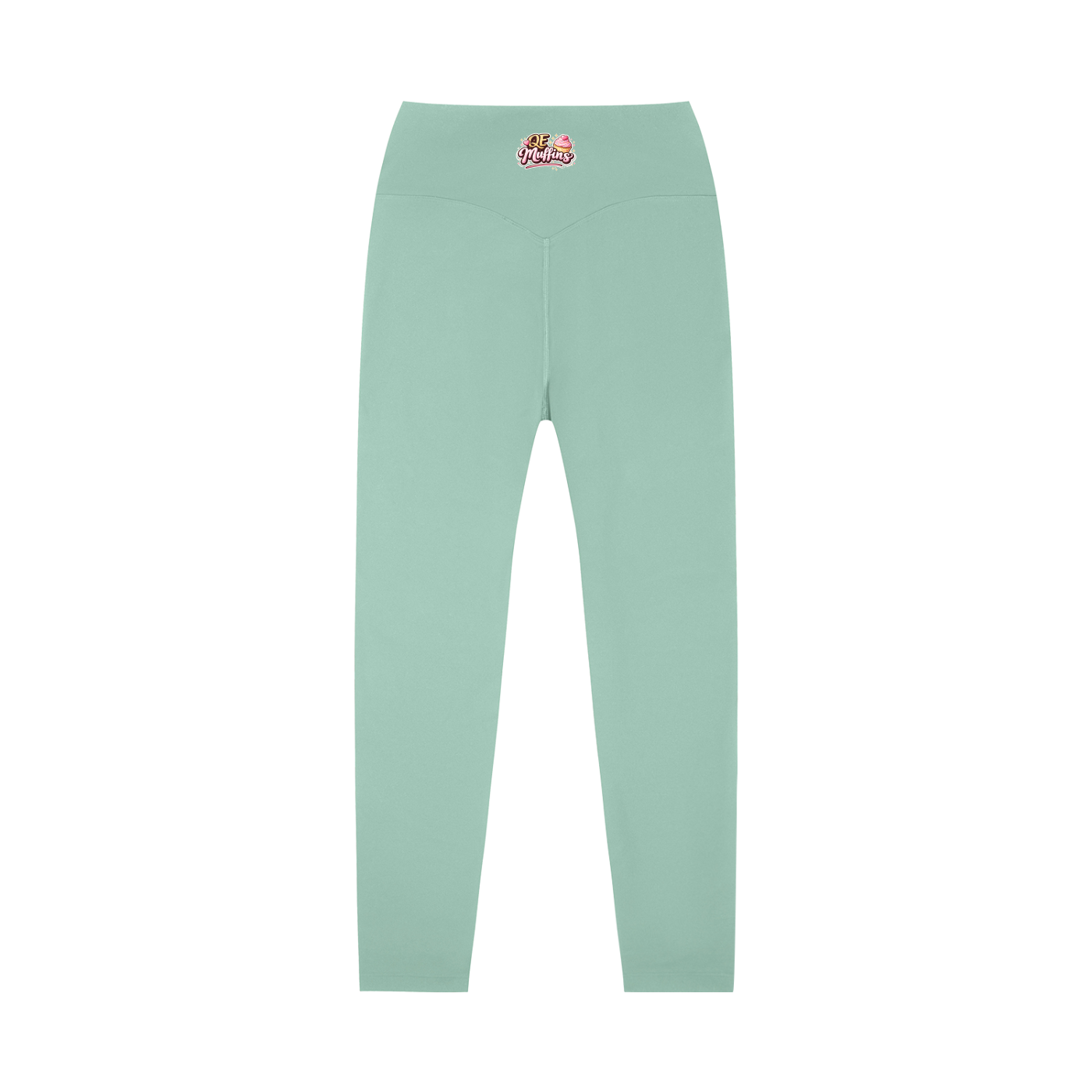QE Muffins High-Waisted Yoga Leggings