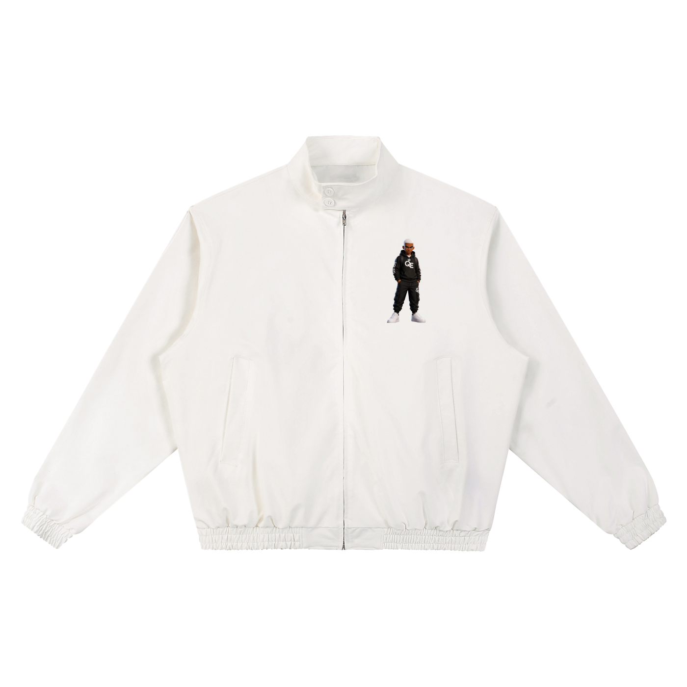 Stand Collar Bomber Jacket