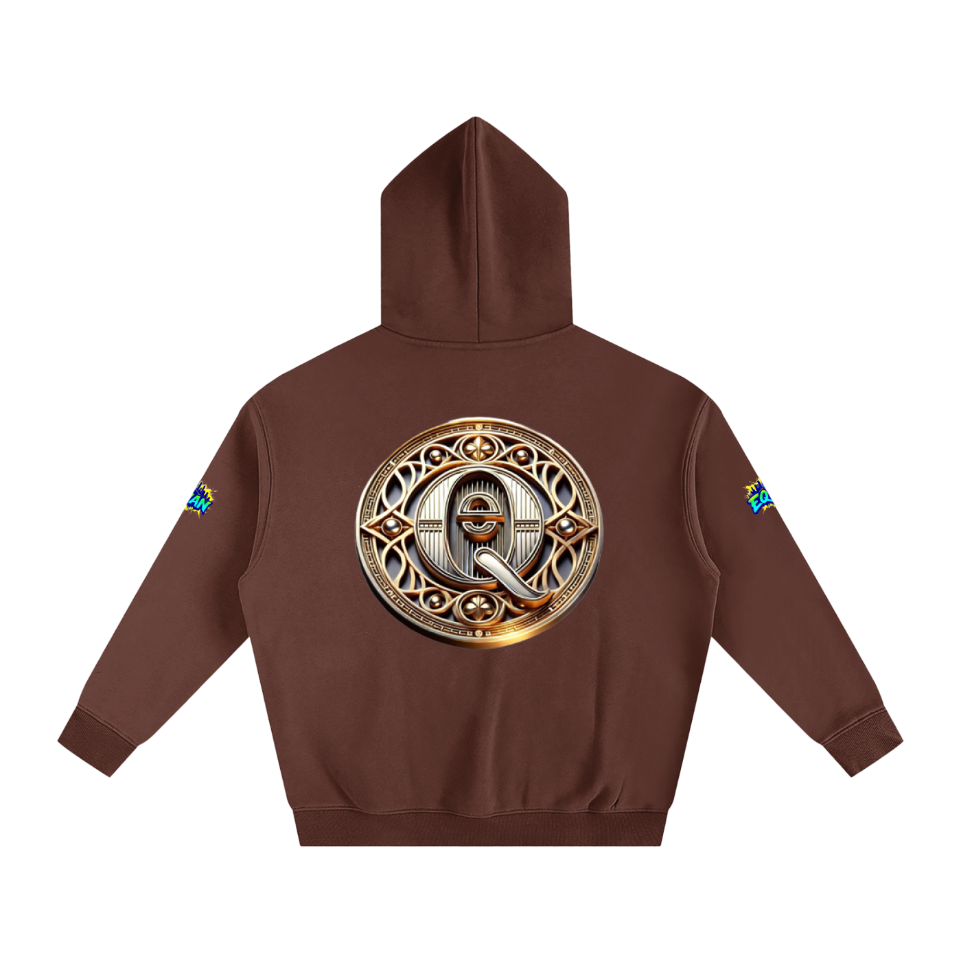 QE Oversize Fleeced Hoodie