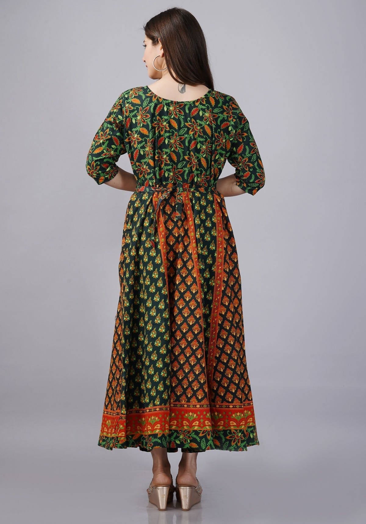 Vamika Multicolor Cotton Printed Party/Casual Wear Kurti (GAM20K)