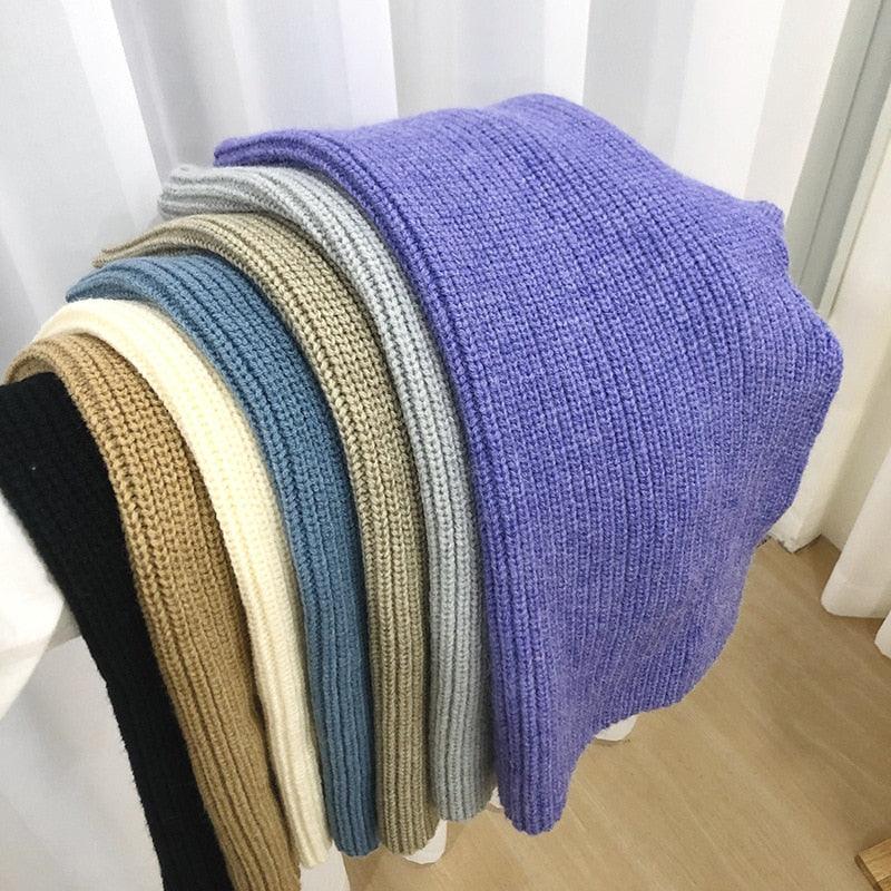 Fashion Balaclava Shawl Women Winter Hat