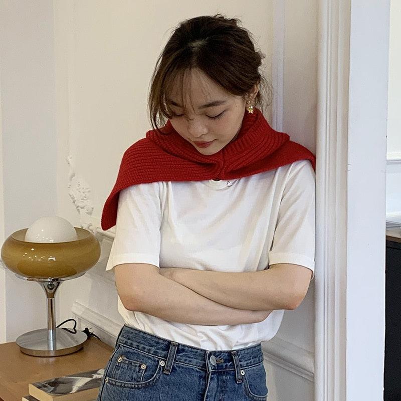 Fashion Balaclava Shawl Women Winter Hat