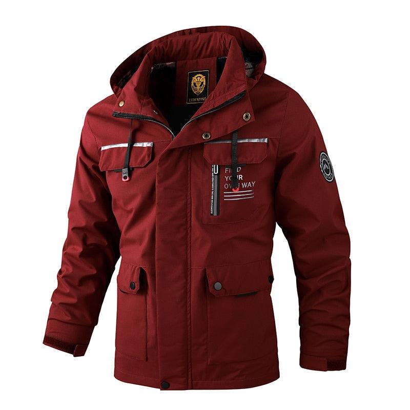 Fashion Men Casual Windbreaker Jacket
