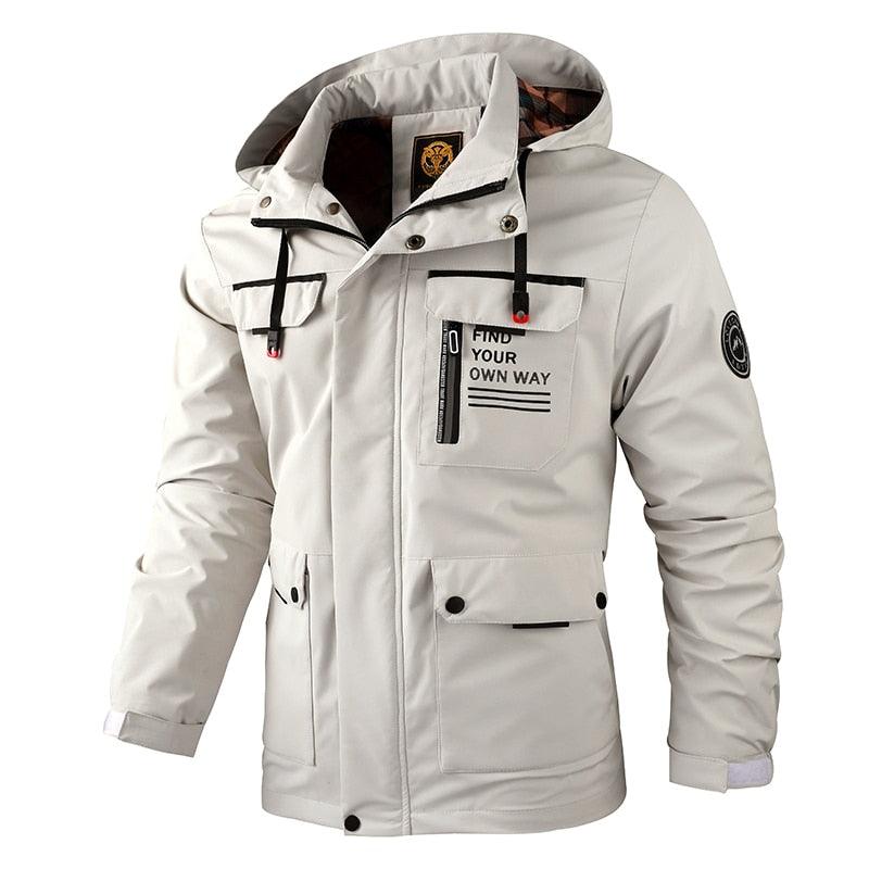 Fashion Men Casual Windbreaker Jacket